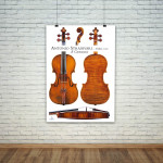 Poster violini Antonio Stradivari